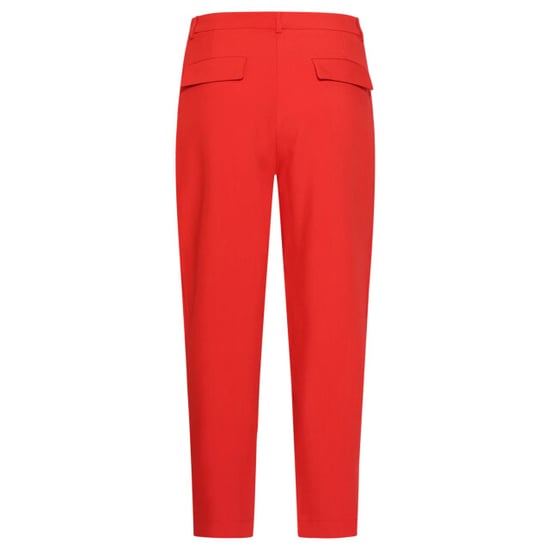 Smashed Lemon Elegante pantalon met plooi en hoge taille | - Image 4
