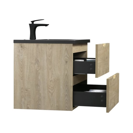 Badplaats Badkamermeubel set cairo 60 x 48 cm kastanje badmeubel met - Image 2