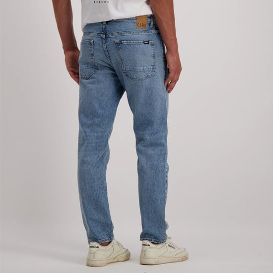 Cars Guard denim heren loose-fit jeans denim stone used - Image 4