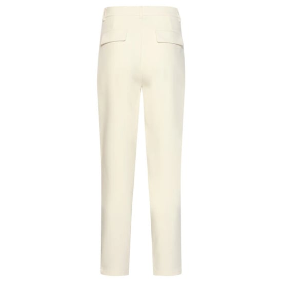 Smashed Lemon Elegante pantalon met plooi en hoge taille | - Image 4