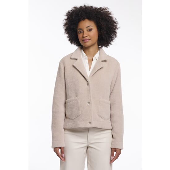 Rino & Pelle boxy jacket with lapel collar bobien.7002621 11018 smoked pearl - Image 1