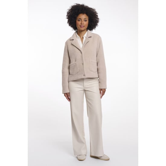 Rino & Pelle boxy jacket with lapel collar bobien.7002621 11018 smoked pearl - Image 3