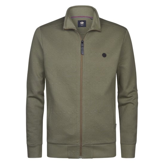 Petrol Industries men sweater collar zip m-1060-swc333 6134 dusty army - Image 1