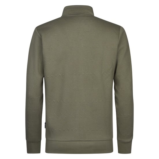 Petrol Industries men sweater collar zip m-1060-swc333 6134 dusty army - Image 4