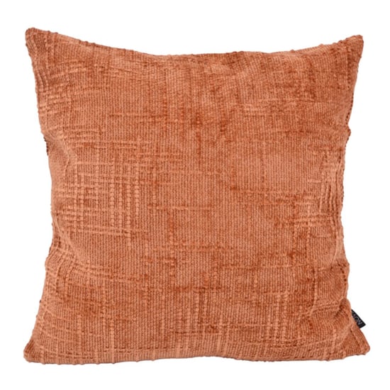 NOVÉE Chenille stripe terra | 45 x 45 cm | kussenhoes | polyester - Image 1