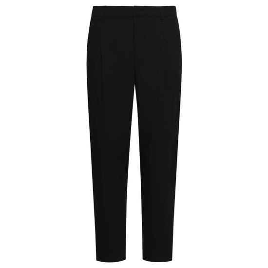 Smashed Lemon Elegante pantalon met plooi en hoge taille | - Image 2