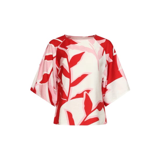 Smashed Lemon Top met wijde mouwen en botanische print | - Image 5