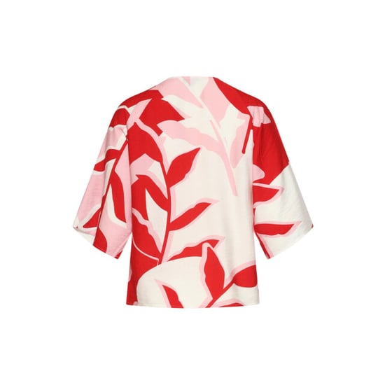 Smashed Lemon Top met wijde mouwen en botanische print | - Image 6