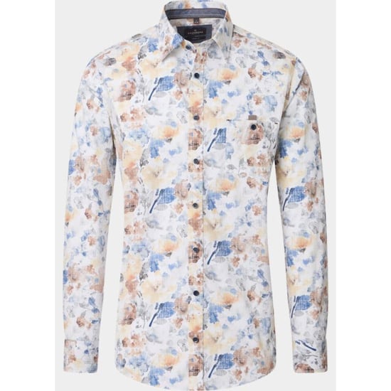 Casamoda Casual hemd lange mouw kent casual fit 126130340/100 - Image 1