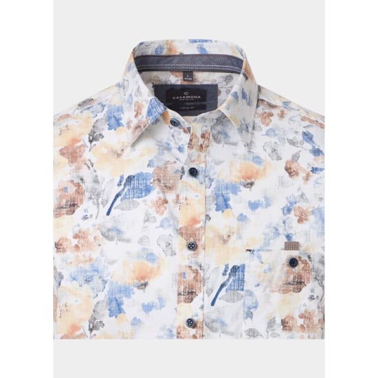 Casamoda Casual hemd lange mouw kent casual fit 126130340/100 - Image 3