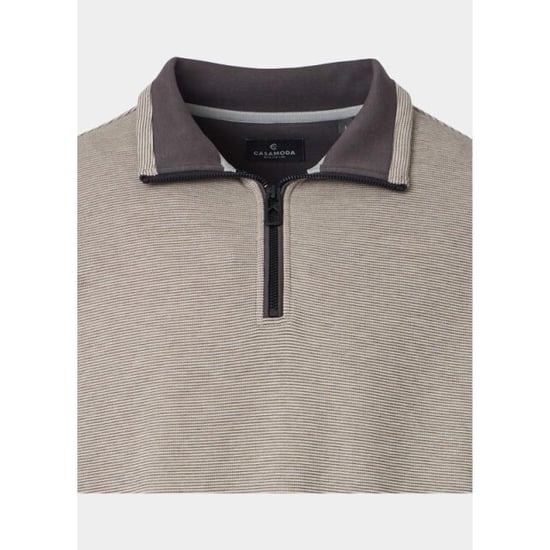 Casamoda Sweat halfzip sweattroyer 126360010/668 - Image 3