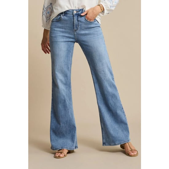 Red Button Broek srb4842 brielle flare lightstone - Image 4
