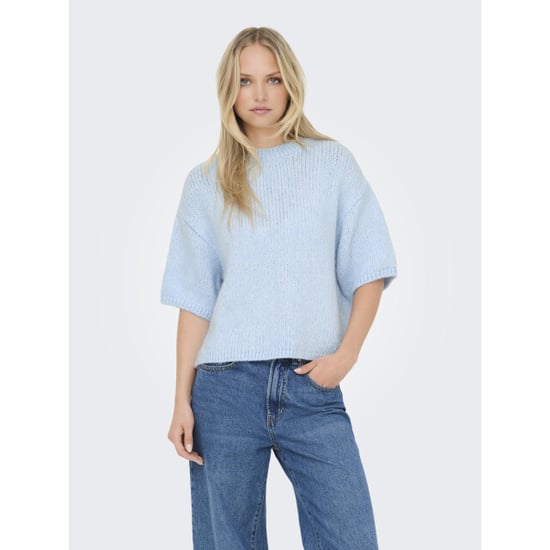 Jacqueline de Yong linea s/s pullover o-neck knt no 15367237 cashmere - Image 4