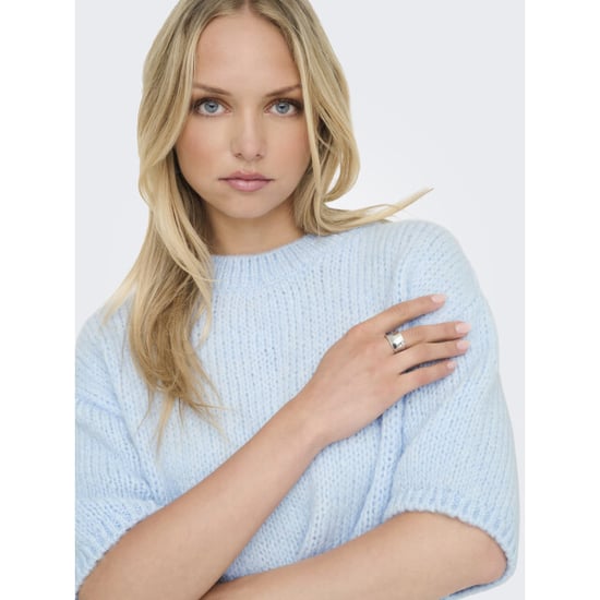Jacqueline de Yong linea s/s pullover o-neck knt no 15367237 cashmere - Image 6