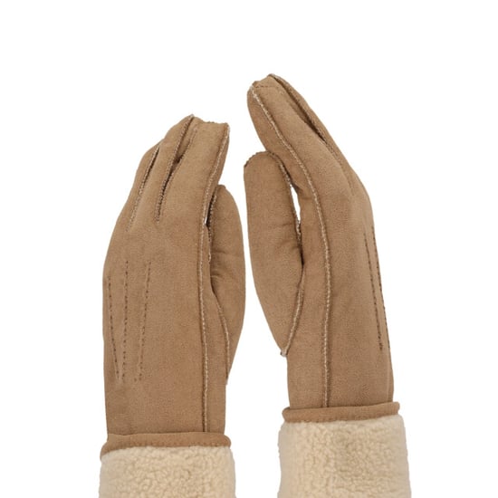 Sarlini Dames suèdine handschoenen lichtbruin - Image 2