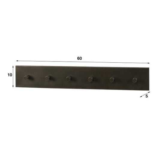 Hoyz kapstok terra 6 haken drift brown - Image 4