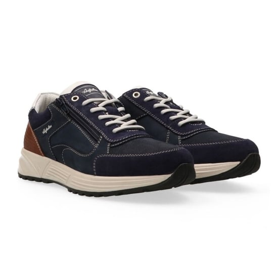 Australian Footwear Discover 15.1686.01-skv-blue-tan-white - Image 3