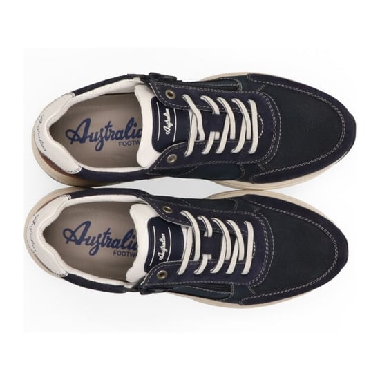 Australian Footwear Discover 15.1686.01-skv-blue-tan-white - Image 6