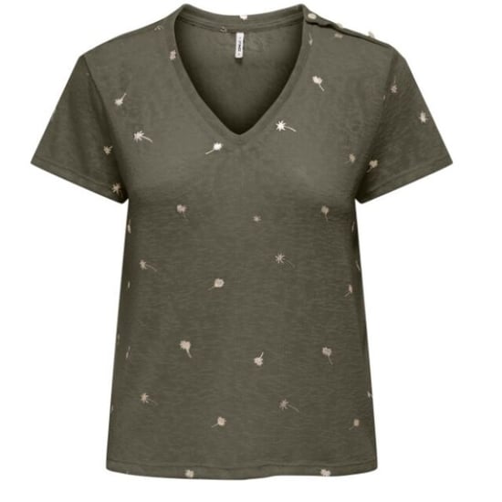 Only Onlstephi s/s aop v-neck top jrs - Image 1
