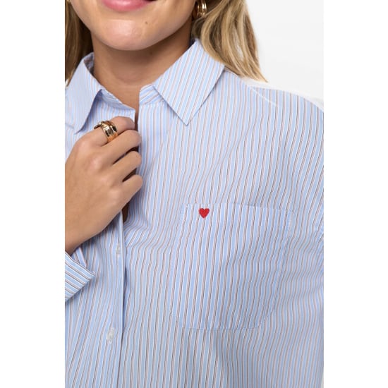 Nümph Nusammie shirt 706655 airy blue - Image 4