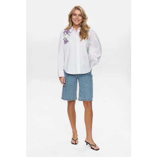 Nümph Nuflory shirt 706476 bright white - Image 6