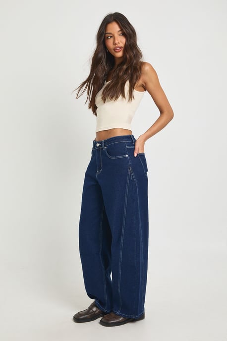 The Mid Waist Barrel Jean - Image 3