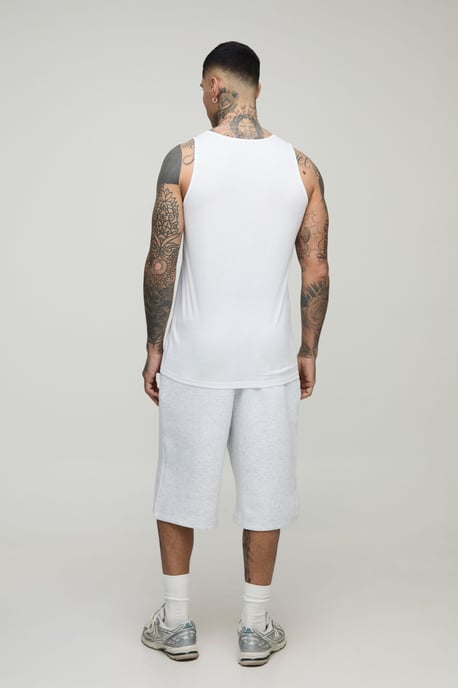 Tall 2 Pack Basic Regular Fit Vest - Image 2