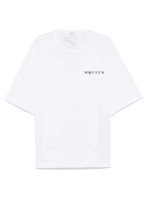 Vertical Back Logo T-Shirt in White - Image 2