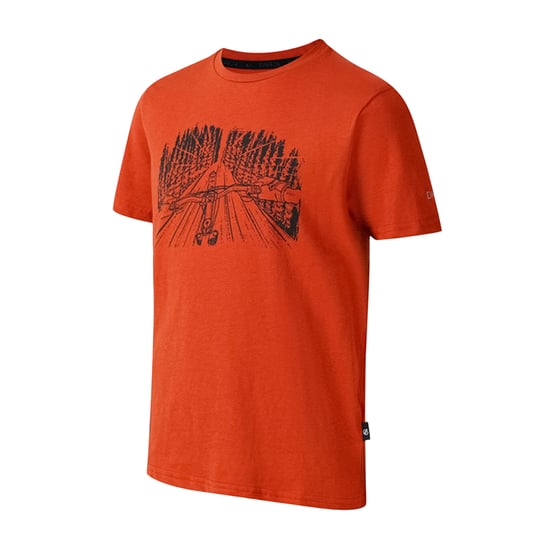 Dare 2B Childrens/Kids Trailblazer III Nature Print T-Shirt (Arabian Spice) - Image 3