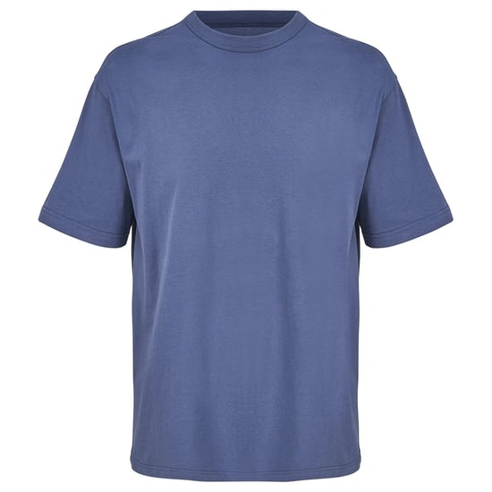 SOLS Heren Boxy Organic Oversized T-shirt (Denim) - Image 1