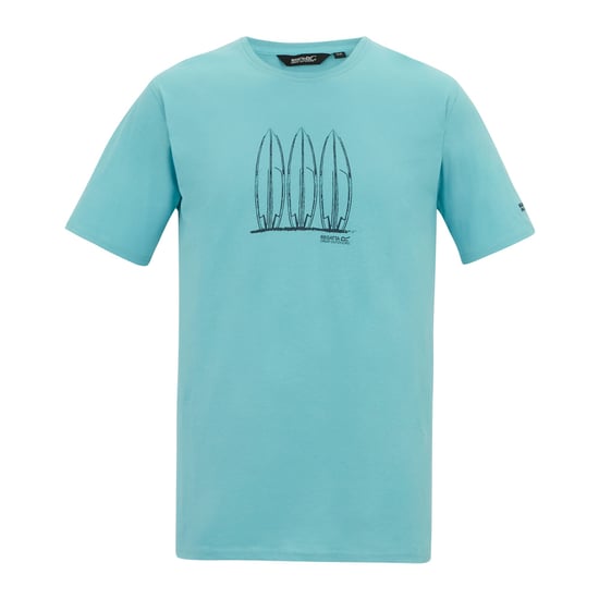 Regatta Mens Cline IX Surfboard T-Shirt (Nordic Blue) - Image 1
