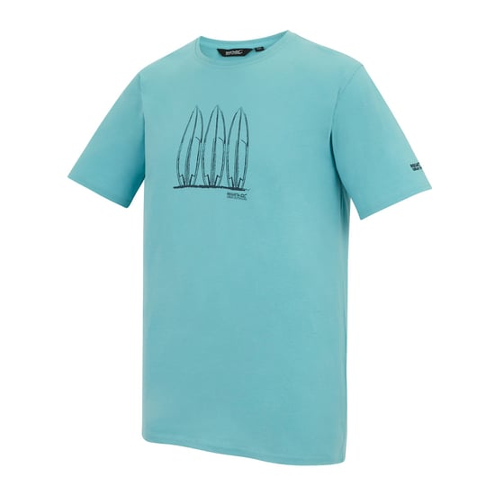 Regatta Heren Cline IX Surfboard T-Shirt (Noords Blauw) - Image 3
