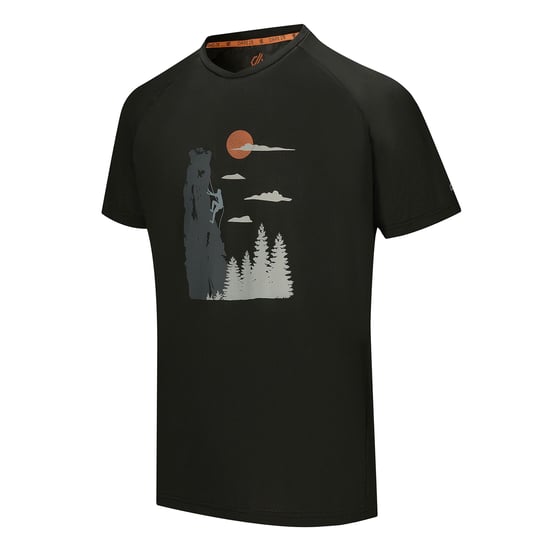 Dare 2B Mens Tech II Mountain Climbing T-Shirt (Black) - Image 3