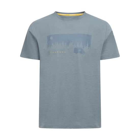 Trespass Heren Jacub Vrijetijd T-shirt met korte mouwen (Vijverblauw) - Image 1
