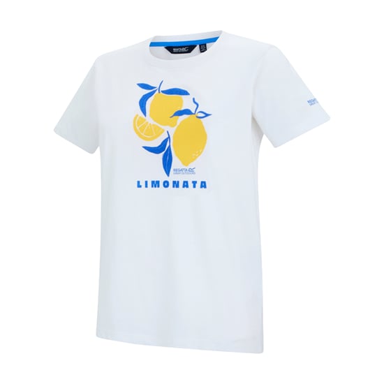 Regatta Womens/Ladies Filandra VX Limonata Lemon T-Shirt (White) - Image 3