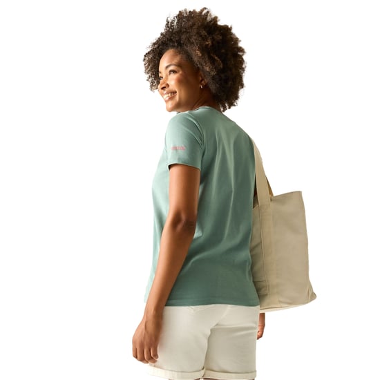 Regatta Womens/Ladies Filandra VX Bloom T-Shirt (Ivy Moss) - Image 5