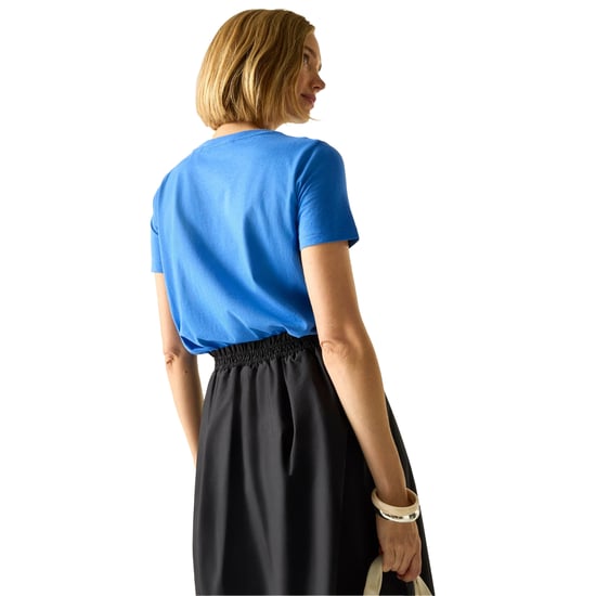 Regatta Womens/Ladies Filandra VX Flower Silhouette T-Shirt (Sonic Blue) - Image 5