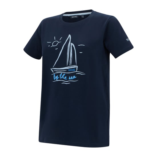 Regatta Womens/Ladies Filandra VX Sailboat T-Shirt (Navy) - Image 3