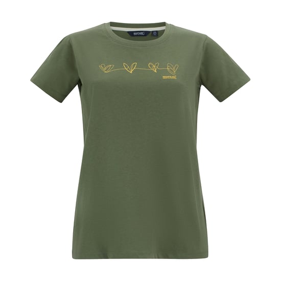 Regatta Womens/Ladies Filandra VX Foil Heart T-Shirt (Four Leaf Clover) - Image 1