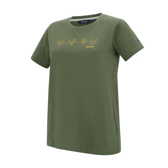 Regatta Womens/Ladies Filandra VX Foil Heart T-Shirt (Four Leaf Clover) - Image 3