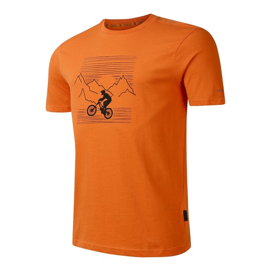 Dare 2B Mens Movement III Mountain Bike T-Shirt (Burnt Orange) - Image 3