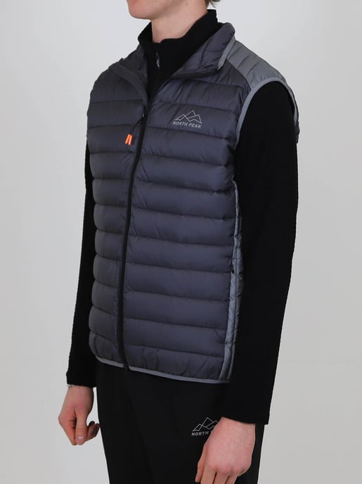 Mens Charcoal Trail Gilet - Image 2