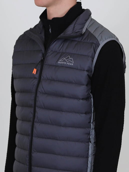 Mens Charcoal Trail Gilet - Image 3