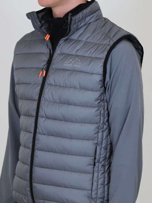 Mens Grey Trail Gilet - Image 3