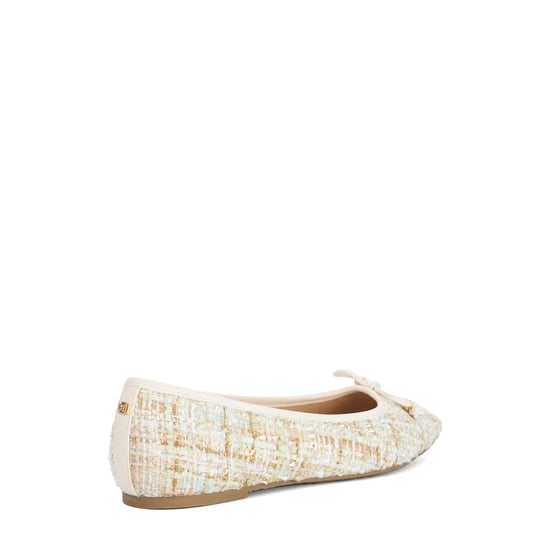 Dune Ladies Hennie - Brown Leather Ballet Flats - Image 4