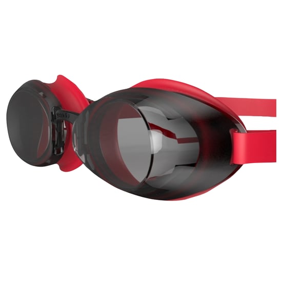 Speedo Unisex Adult Jet 2.0 Swimming Goggles (Red/Smoke) - Image 3