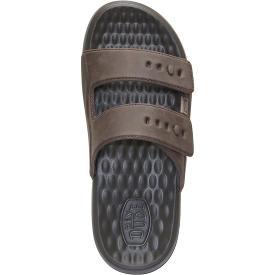 HEYDUDE Wave 2 Strap Polyurethaan Heren Major Brown Sandalen - Image 5