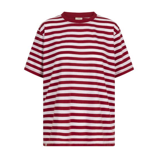 Trespass Dames/Dames Jemima Gestreept Casual T-shirt (Claret) - Image 1
