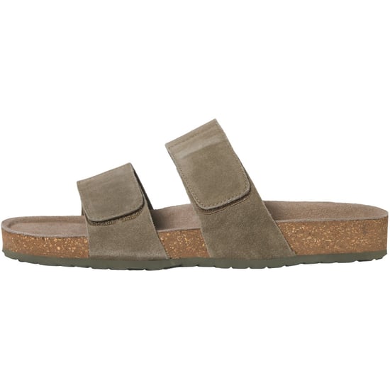 Jack & Jones Malta Suède Heren Martini Olijfgroene Sandalen - Image 6