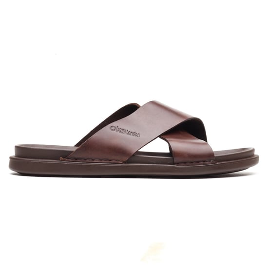 Base London Drift Leren Heren Bruine Sandalen - Image 5